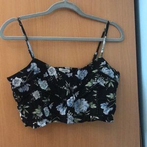 American Eagle Outfitters Floral Bralette/crop